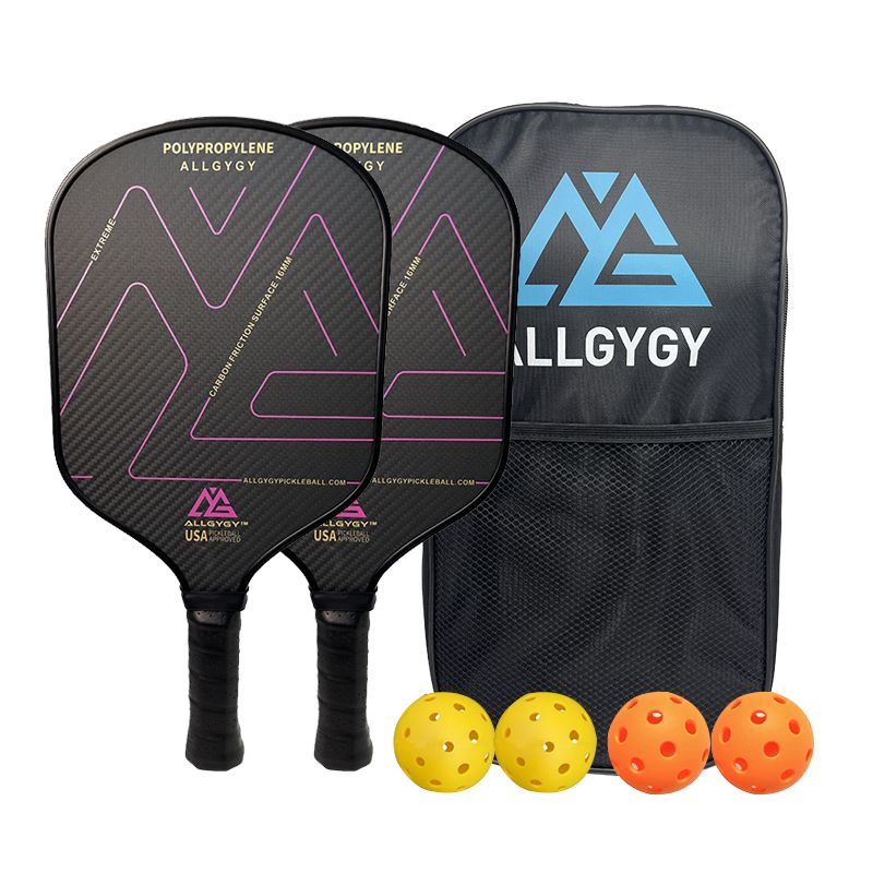 3K Carbon Fiber Pickleball lan Paddle Set